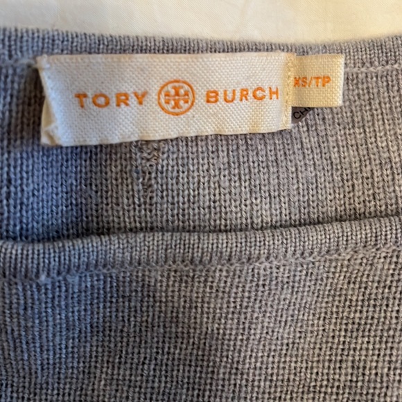 Tory Burch wool, tunic side zip sweater - Picture 2 of 4